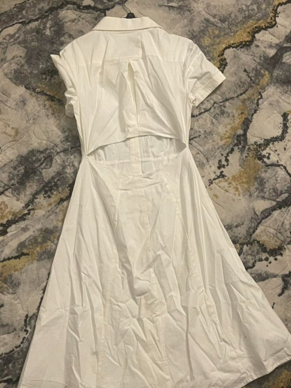 Reformation Women's White Dress- Dasha - Picture 3 of 5